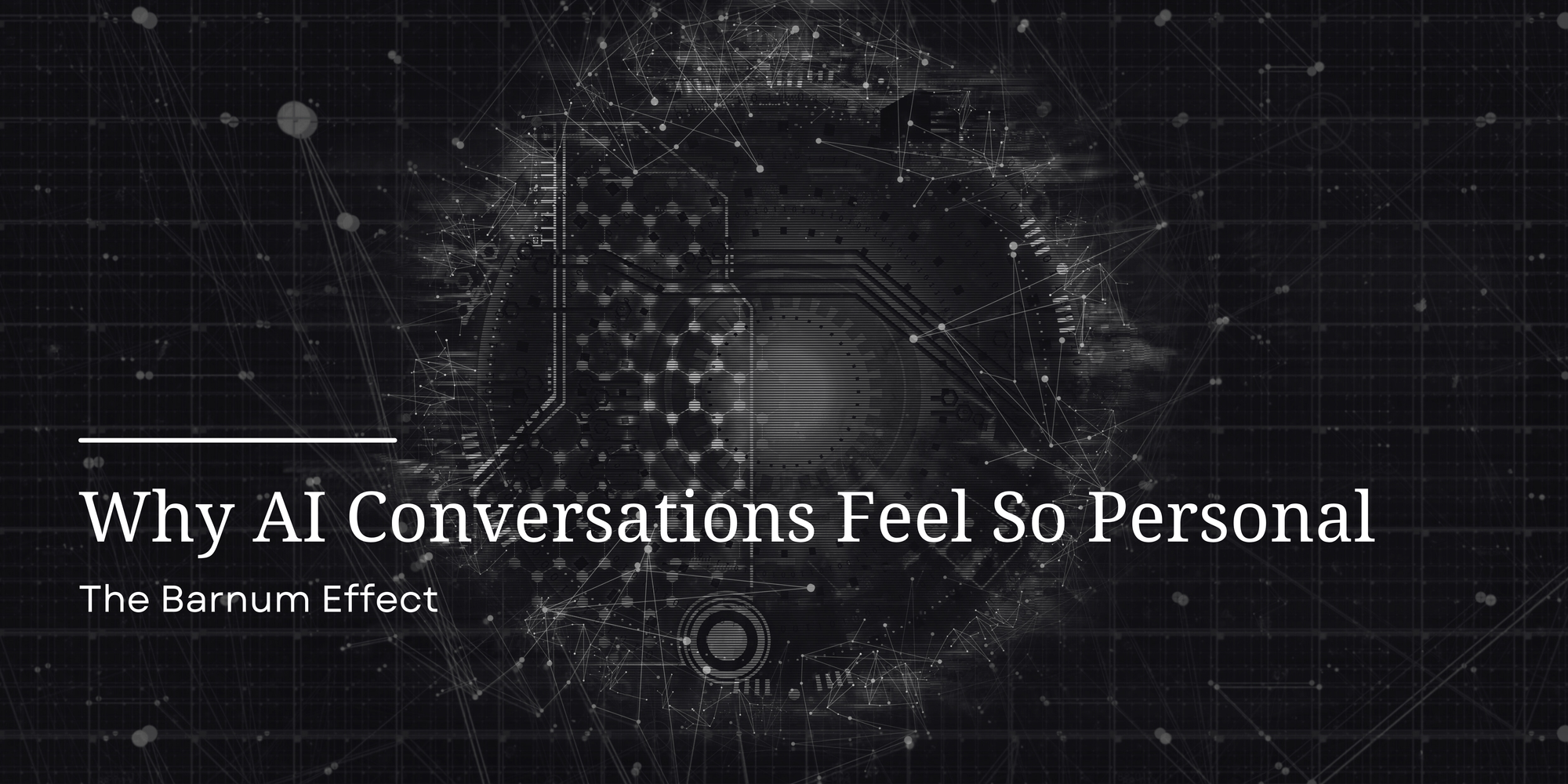 The Psychology Behind Why AI Conversations Feel So Personal